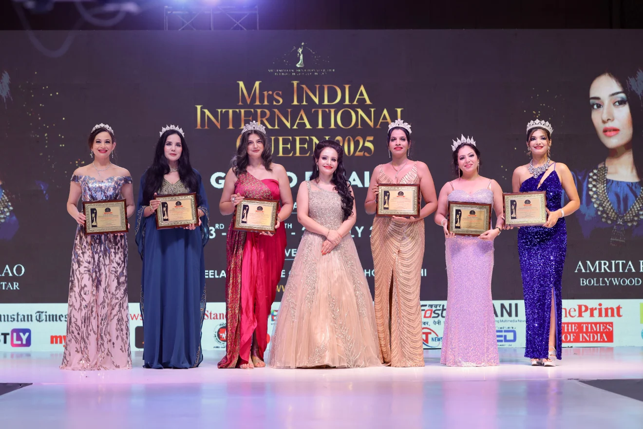 Mrs India 2025 Winners